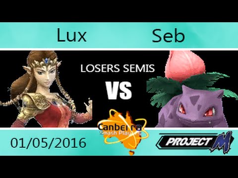 Capital Smash 13 - Lux (Zelda) Vs. Seb (Ivysaur, Marth) Project M Losers Semis