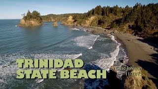 preview picture of video 'Trinidad State Beach - Aerial Views'
