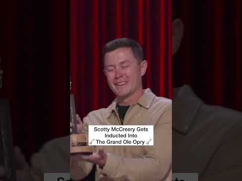 Scotty McCreery gets inducted into the Opry by Josh Turner and Randy Travis #shorts #countrymusic