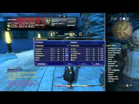 FFXIV- First Levequest, Exploring Limsa Lominsa