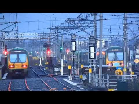 IE 29000 Class DMU/CAF In The Central Dublin Area !!