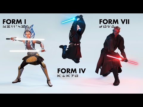 STAR WARS: Alle 7 Lichtschwert-Kampfformen erklärt