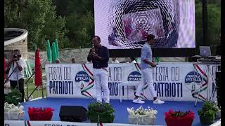 Festa dei Patrioti alle Terme Sabine. Video integrale dell'evento. Interviene Giorgia Meloni