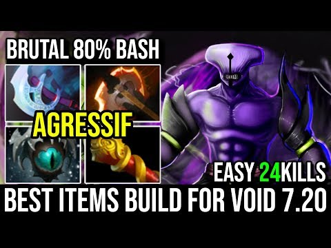 This Build is so Damn Good - Faceless Void Brutal 80% Bash Till Death Crazy Game 24KIlls | Dota 2
