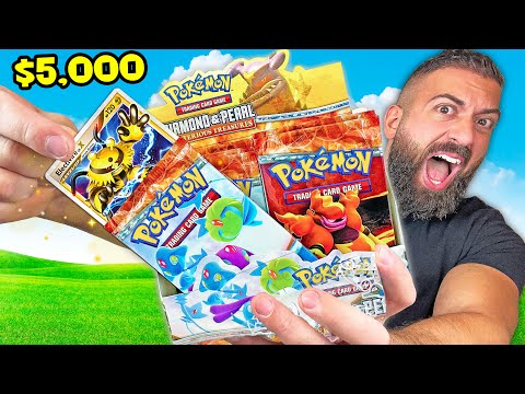 I Opened The Rarest Pokemon Diamond & Peal Box ($5,000)