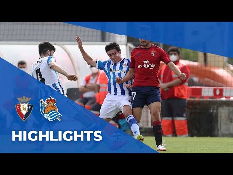 HIGHLIGHTS I Segunda RFEF I Osasuna Promesas 1-1 Real Sociedad C