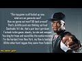 50 Cent - Back Down (Lyrics)