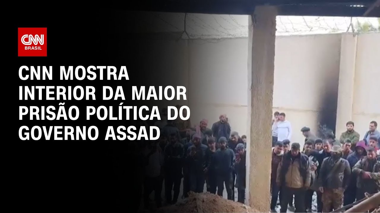 CNN mostra interior da maior prisão política do governo Assad | CNN NOVO DIA