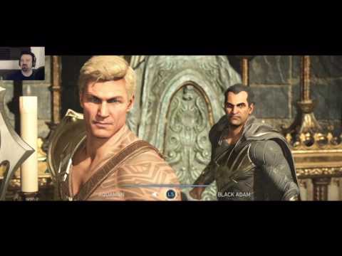 Injustice 2 Campaign playthrough pt19 - Aquaman and Adam Let Loose!