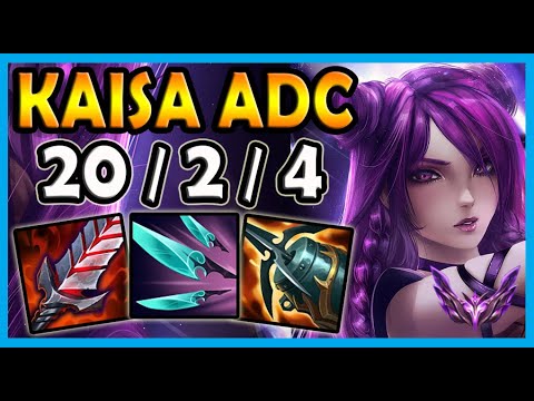 Kaisa vs Vayne (75% WIN RATE) ADC - EUW Master Patch 13.8 ✅