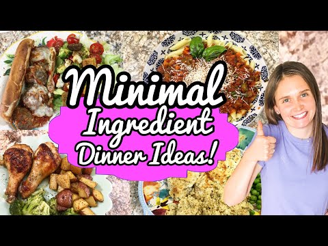 WHATS FOR DINNER!? | *FOUR* EASY & BUDGET FRIENDLY...