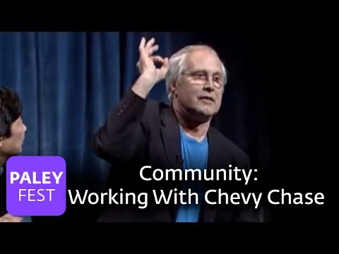 Community - Joel McHale and cast on working with Chevy Chase (Paley Center interview, 2010)