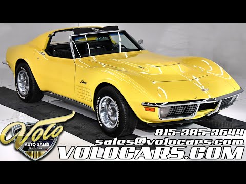 1970 Chevrolet Corvette (CC-1437980) for sale in Volo, Illinois
