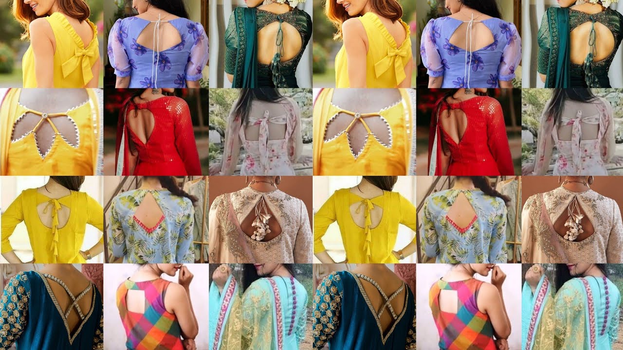 Watch video Suit Neck Design || Suit back neck designs || Suit ke piche ke gale ki design || Suit back design Now Suit Neck Design || Suit back neck designs || Suit ke piche ke gale ki design || Suit back design