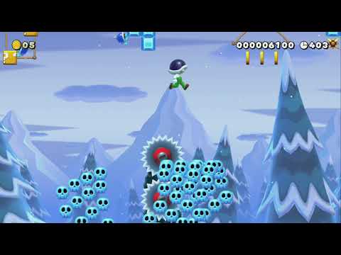 Crystal Sanctuary 8-1 by Achotoni - Super Mario Maker 2 - No Commentary 1by