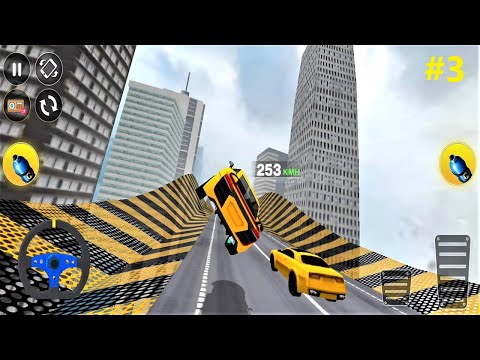 🚗Formula Car Stunt #3 - Impossible Car Stunts: car games - GT Car Stunt: Ramp Car Game - Cars Marvel