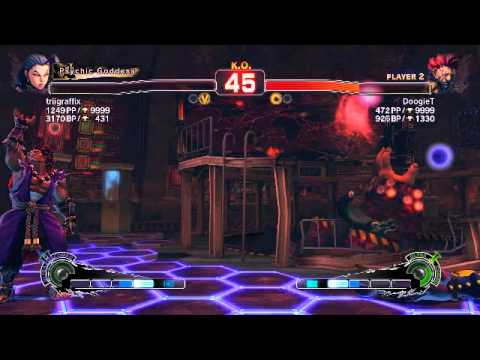 Ultra Street Fighter IV battle: Rose vs Akuma