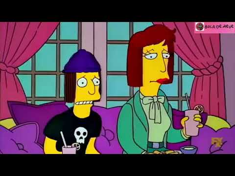 La boda de Melina Alicia y Pepe Luis - Los Simpson