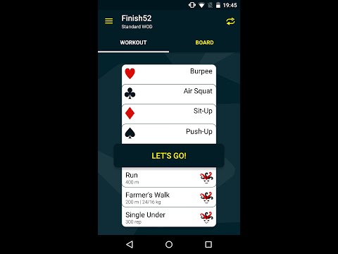 Finish52 - Deck of Death WOD Video