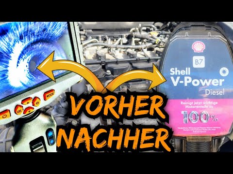 SHELL V POWER Diesel vs. HVO 100 Diesel🔥👌 How clean does it make the engine? Before/after compari...