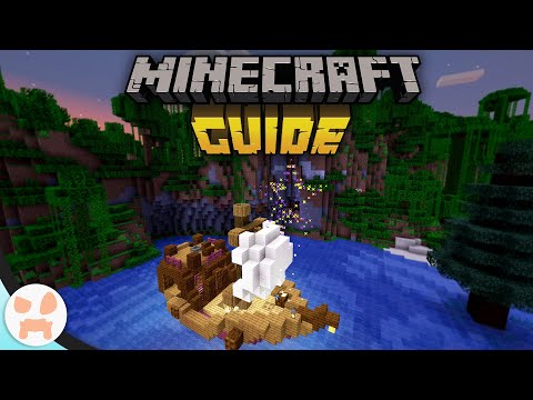 FIREWORK BOAT LAUNCHER! | The Minecraft Guide - Tutorial Lets Play (Ep. 62)