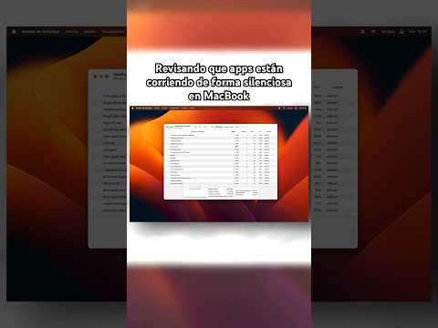 Cómo usar la App Monitor de Actividad en Mac