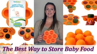 VenBaby Baby Food Freezer Tray Review! | Allison's Journey