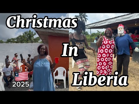 Liberia, West Africa 🇱🇷2025 | Christmas In Liberia |Serving Food To The Families In The Community