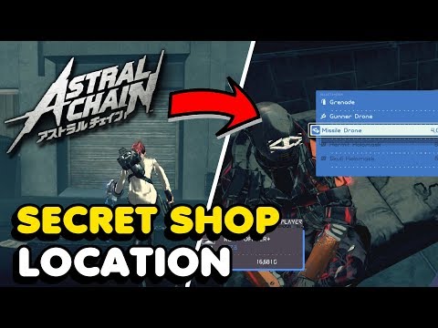 Astral Chain - Secret Shop Location In File 03