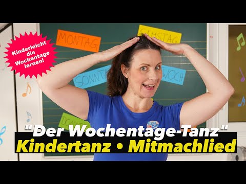 "Der WOCHENTAGE-TANZ" | Kindertanz | Kinderlied | Kita | Grundschule | Kindermusik | Floh im Ohr TV