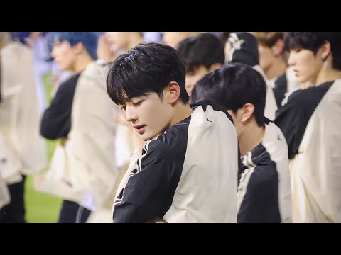 4K | 250806 잠실 두산 vs LG 클리닝타임 올라 (HOLA SOLAR) | BOYS2PLANET CHUNGSANGHYEON FANCAM | 보이즈2플래닛 정상현 직캠