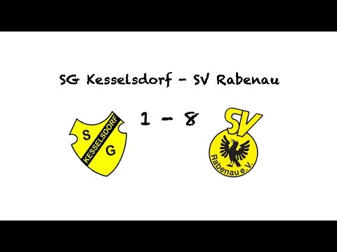 SG Kesselsdorf - SV Rabenau  1:8