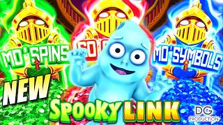 🚨NEW🚨OMG 1ST SPIN BIG WIN SPOOKY LINK GO GHOST SLOT MACHINE CASINO BIG WIN CASPER LAS VEGAS MO MUMMY