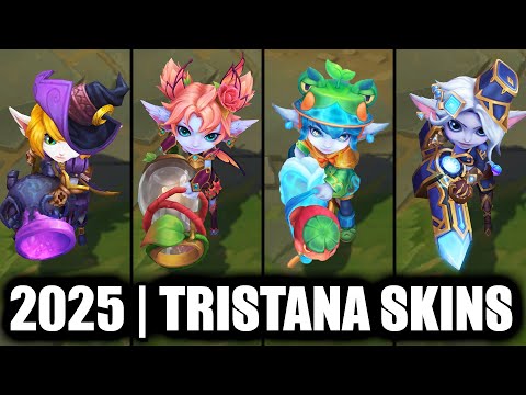 ALL TRISTANA SKINS SPOTLIGHT 2025 | League of Legends