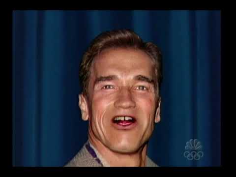 Conan O'brien - Arnold Schwarzenegger - Interview compilation Part 1