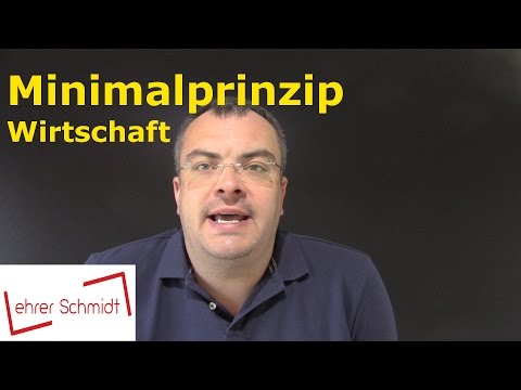Minimal principle | Economy | Lehrerschmidt