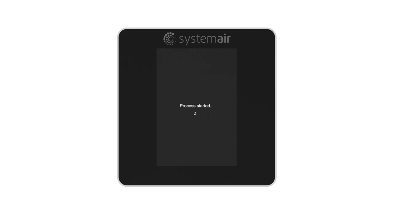 Systemair SAVE | Touch unit update