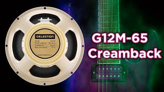 Video thumbnail for Celestion G12M-65 Creamback clean, crunch and high gain demonstration by Thevon