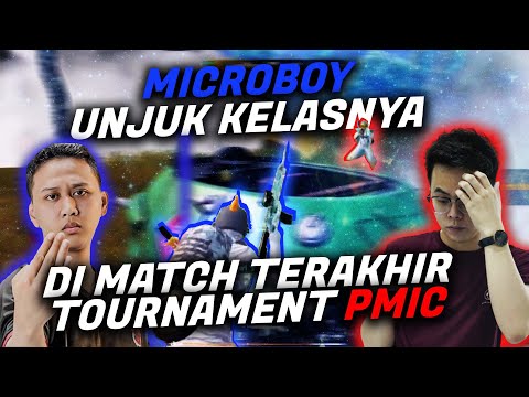 GILA ! @Microboys UNJUK KELAS NYA DI MATCH TERAKHIR TOURNAMENT PMIC !! - PUBG MOBILE INDONESIA