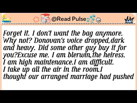 Forget it. I don't want the bag anymore.Why not? Donovan's voice dropped,dark and heavy. Did some