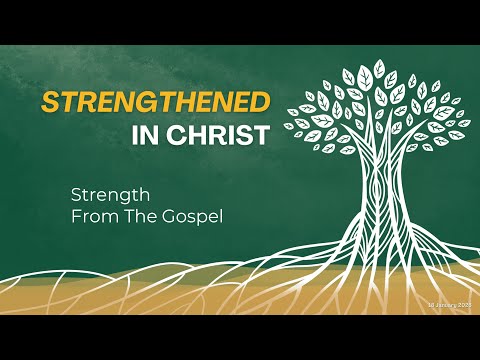18 January 2026 | English Worship Service | Strength From The Gospel