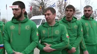 Глава Чечни пообщался с бойцами Академии Ичигеки