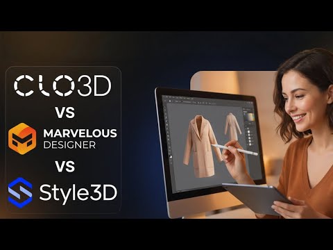 So sánh Style3D Atelier vs CLO3D / Marvelous Designer