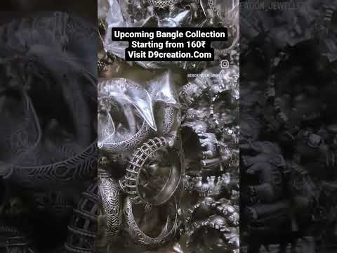 Wedding and regular oxidised bangle in jaali work for girls ...