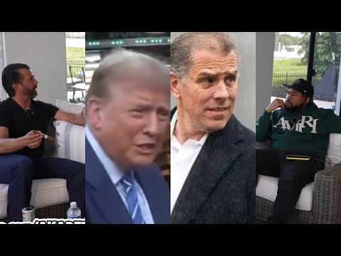 Bring me my ????! Trump Jr tells Big Ak that his Father is not R***st & Talks Hunter Biden!