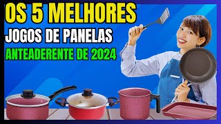Os 5 Melhores Jogo de Panelas em 2024 /Conjunto de Panelas Antiaderente