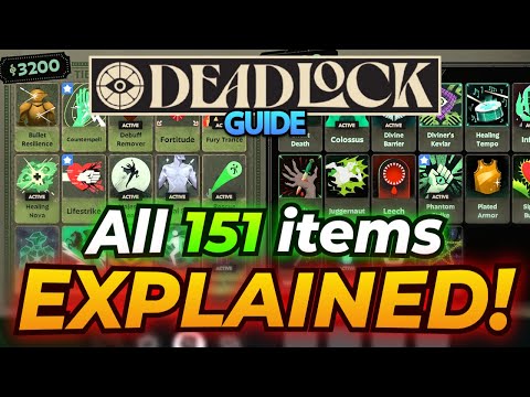 Every Item in Deadlock, EXPLAINED! - Deadlock New Player Guide
