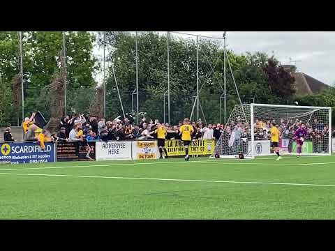 Lee Garnham goal for Littlehampton Town vs Saltdean United SCFA RUR Charity Cup Final 2022 Lancing
