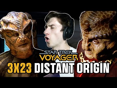 DINOSAURS?? STAR TREK VOYAGER - 3X23 - “Distant Origin” FIRST TIME WATCHING REACTION