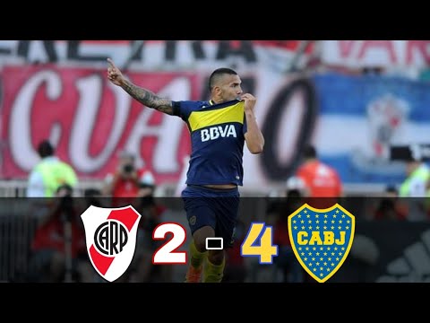 River 2-4 Boca - Torneo 2016/17 (Relato Mariano Closs)
